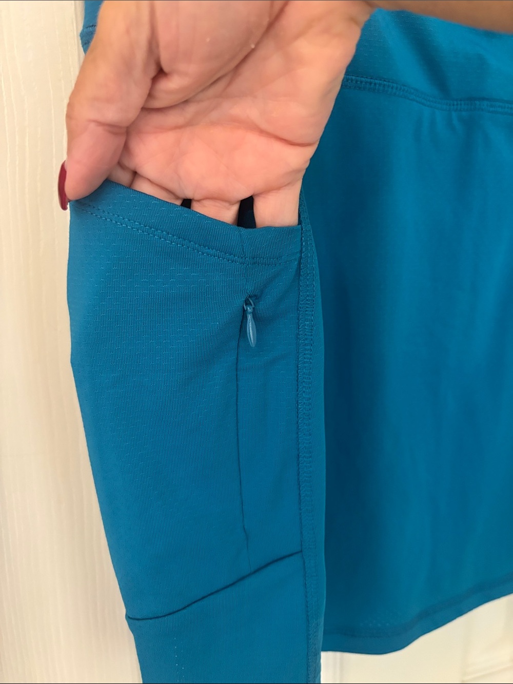 RBX Blue Athletic Skort with Side Pockets - Picture 2 of 5